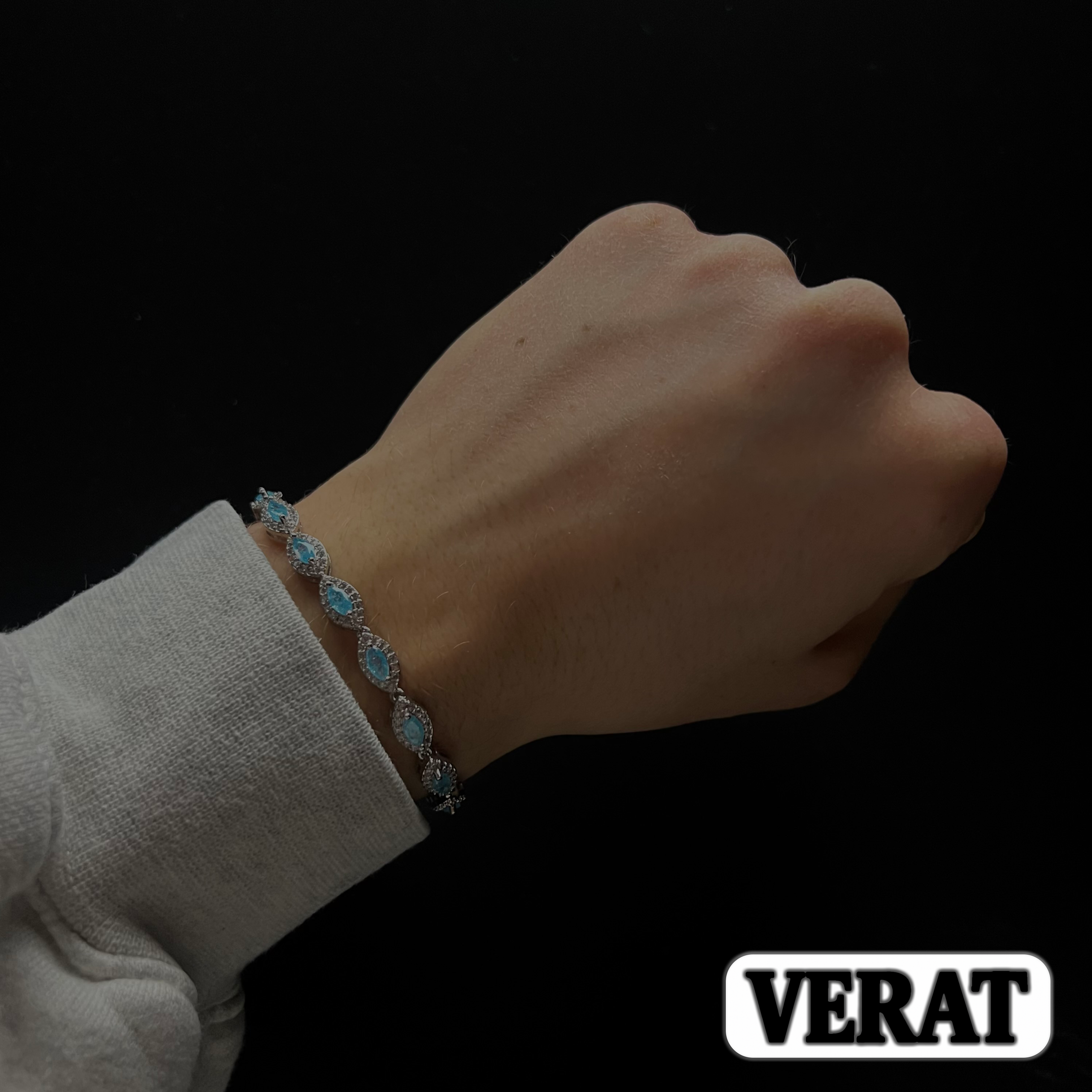 BRANSOLETKA ANGEL EYES [LIGHT BLUE]