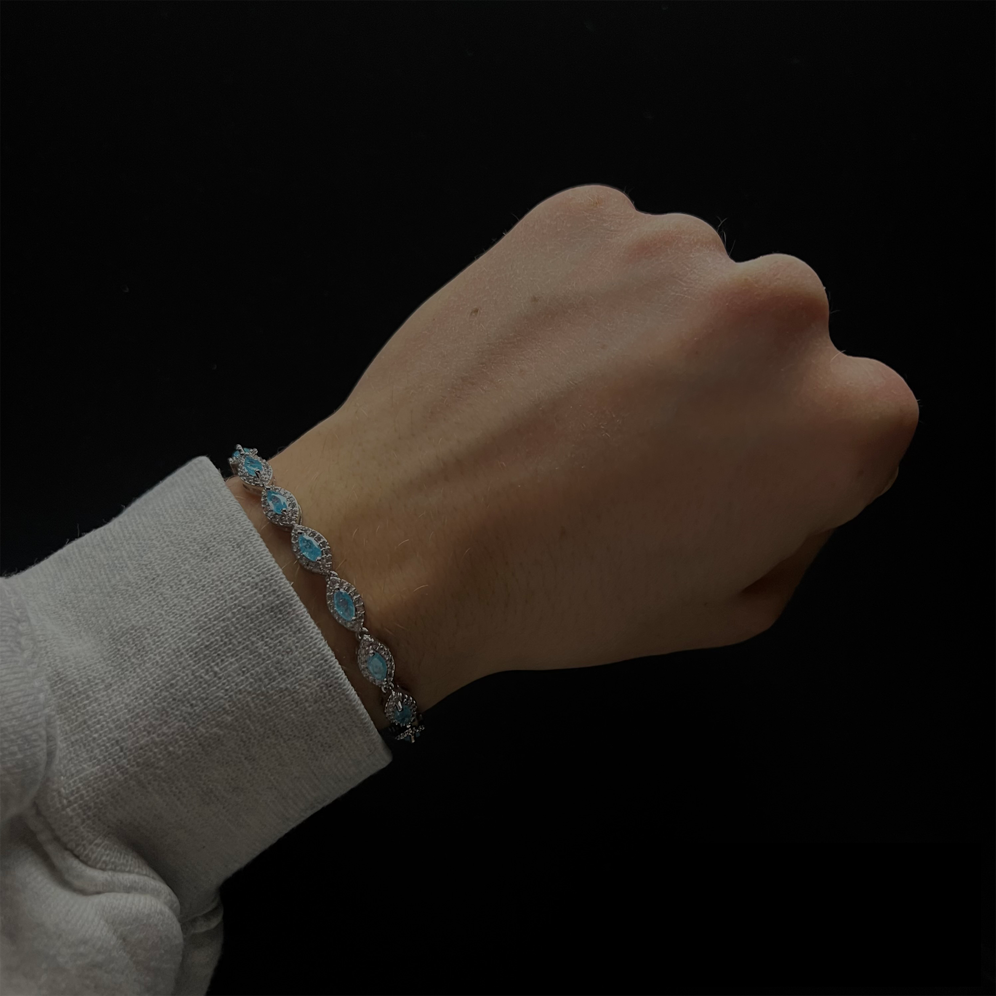 BRANSOLETKA ANGEL EYES [LIGHT BLUE]