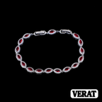 BRANSOLETKA ANGEL EYES [RED]