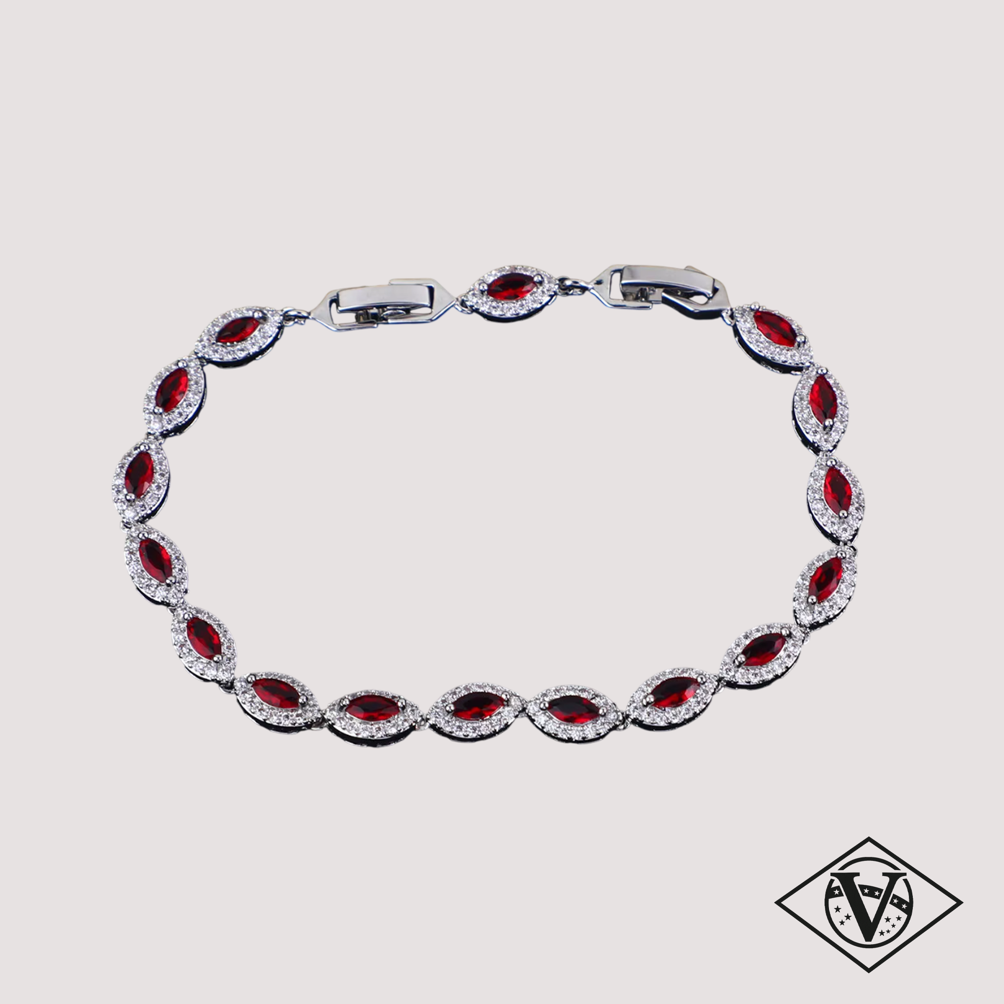 BRANSOLETKA ANGEL EYES [RED]