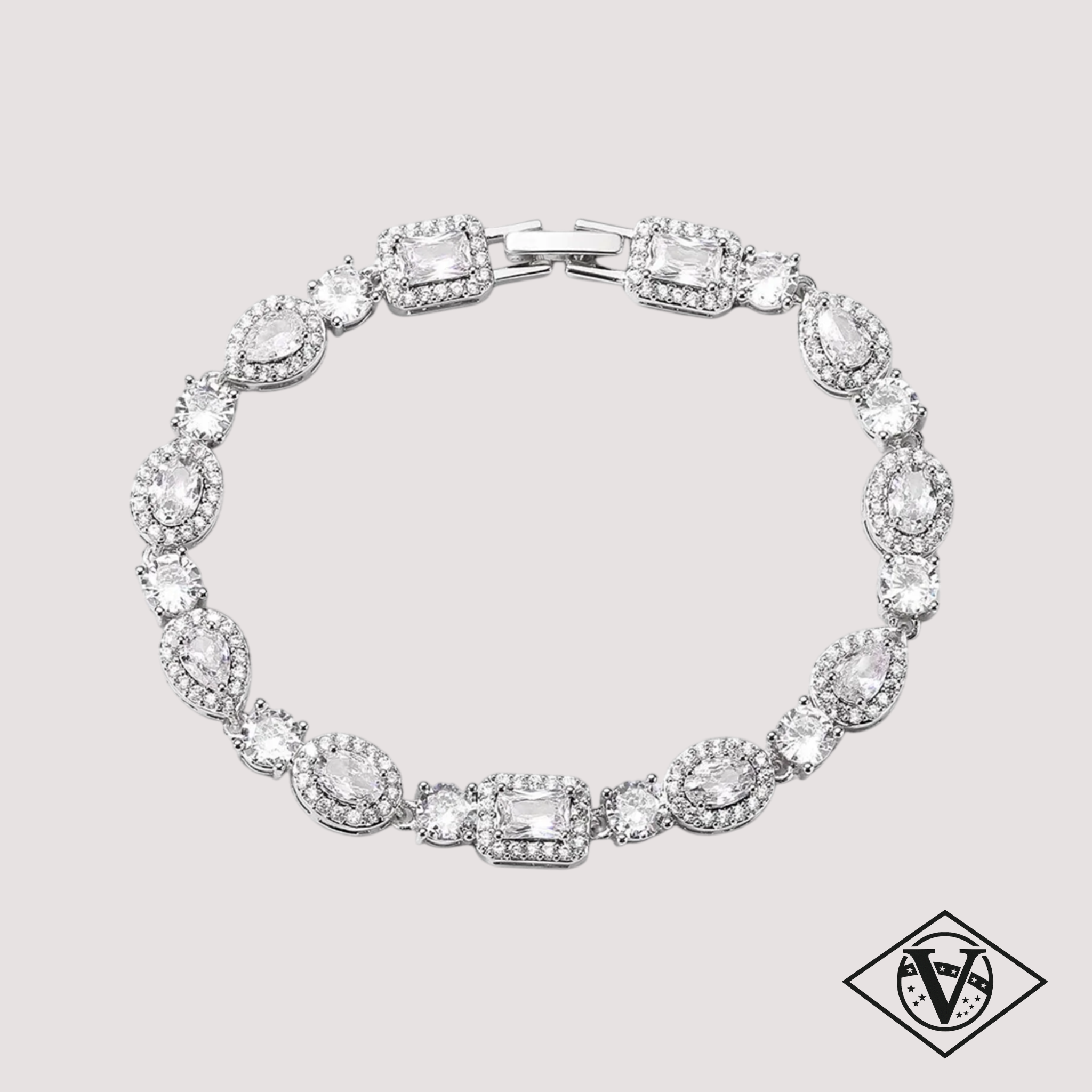 BRANSOLETKA MULTI-STONE