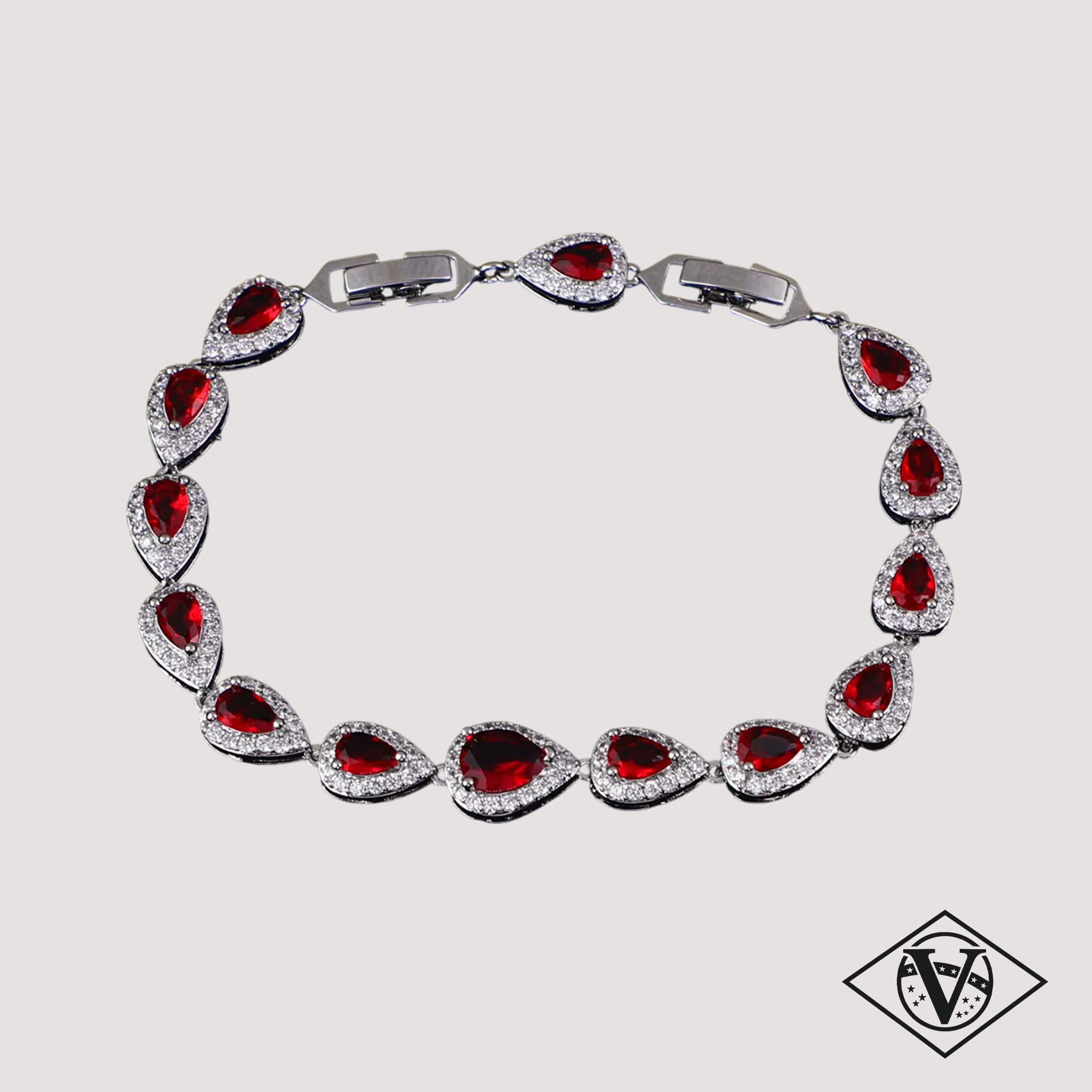 BRANSOLETKA TEAR [RED]